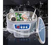 Limpiador ultrasónico digital de 30/50 W, sonicador, baño de vibración, piezas de joyería, gafas, placa de circuito, máquina de limpieza de relojes EU