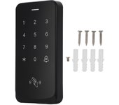 Teclado de control de acceso IP67, lector de tarjetas digital inalámbrico, resistente al agua, cerradura de puerta de entrada con azul