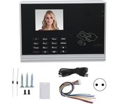 Máquina de registro de tiempo de asistencia con pantalla a color de 2,8 pulgadas, USB TCP/IP, tarjeta de identificación, contraseña y reloj.