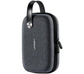 Ugreen Premium Grey Storage Case for HDD & SSD Accessories, Compact Model 50903 (20.3 x 12.9 x 7.2 cm)