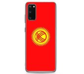 Coque Téléphone - Samsung - Galaxy S23 Ultra - Drapeau Kirghizistan - Souple - Multicolore
