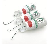 Hilo Dental desechable, cordón de retracción gingival, línea de goma de algodón tejida, Material de dentista, 1 botella, tamaño 0 00 000 00