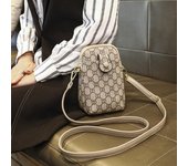 Bolsos nuevos, bolsos de hombro de moda para mujer, bolso versátil para teléfono móvil, bolso de tendencia con estampado retro, bolso cuadrado pequeño, bolsos cruzados de ocio