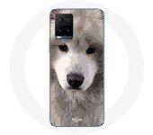 Coque pour Vivo Y21s 2021 / Y21 2021 Samoyède Gris Race de chiens