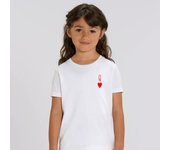 Tshirt Enfant QUEEN 2 ans blanco