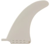 Aleta de surf portátil de fibra de nailon de 6,5 pulgadas, accesorio de repuesto para surf, color blanco, 6,5 pulgadas blanco