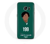Coque pour Samsung Galaxy S6 edge Squid Game Ali Abdul numéro 199