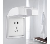 Caja impermeable universal para enchufes, placa de interruptor de pared, cubierta a prueba de agua y polvo, toma de corriente, timbre para baño, cajas de protección a prueba de salpicaduras