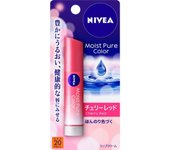 Kao Nivea Moist Pure Color Lip Cherry Red 3,5 g [Brillo de labios SPF20 PA++]