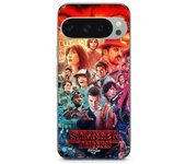 Coque - MANIACASE - Google Pixel 9 Pro - Souple - Noir - Stranger Things Saison 4