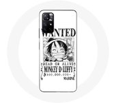 Coque pour Xiaomi Redmi Note 11s 5G One Piece Manga affiche de recherche Blanche