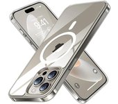 Funda magnética transparente para Apple iPhone 15, 14, 13, 12, 11 Pro Max Plus, 13, 12 Mini, XS Max, XR, 8, 7 SE, SE2, con cubierta transparente Magsafe For iphoneSE3