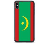 Funda iPhone - Drapeau Mauritanie - iPhone XS Max - Plástico transparente - Souple - Multicolore