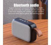 Altavoz De Tela Conexión Inalámbrica Bluetooth Deportes Al Aire Libre Portátil Audio Estéreo Soporte Tarjeta TF Puede Buscar Estaciones De Radio Mini Altavoz Bluetooth