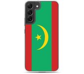 Coque Téléphone - Samsung - Galaxy S22 Plus - Drapeau de la Mauritanie - Souple - Multicolore