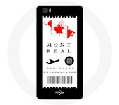 Coque pour Huawei P8 Lite Billet d'avion Montréal Canada