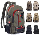 Mochila para hombre Mochila de viaje de ocio Mochila de moda de gran capacidad Mochila para estudiante 45x15x28cm
