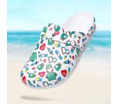 Zapatilla médica quirúrgica para Hospital para mujer, zuecos antideslizantes de EVA para enfermera, zapatos médicos, zuecos de enfermería, zapatos de salón de belleza para SPA 39 azul
