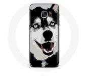Coque pour samsung galaxy S6 edge Husky de Sibérie Yeux Bleus