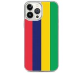 Coque Télephone Drapeau île Maurice - iPhone 13 Pro Max