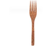 Tenedores de madera para postres Vajilla Tenedor de madera vietnamita natural Tenedor de madera multiusos