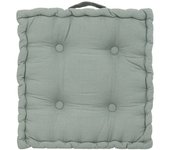 Coussin de sol 40 x 40 x 8 cm Atmosphéra - Céladon