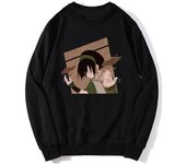 Sudadera con capucha Vintage Avatar The Last Airbender The Legend Of Aang, sudaderas con capucha de cuello redondo, suéter, ropa de calle Harajuku L