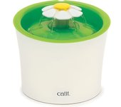 Catit Senses 2.0 Cat Flower Fountain - Bebedero de 3L con filtro de triple acción