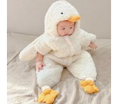 Saco De Bebé Envuelto En Otoño E Invierno Gansos Blancos Cordero Recién Nacido Saco De Dormir De Felpa Estrella De Mar Grande Envuelta En Nalgas Envuelta En Ropa One Size azul