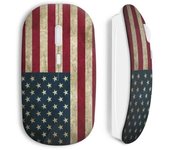 Souris Sans Fil Drapeau Usa Etats Unis