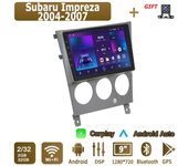 Radio para coche con Android Carplay para Subaru Impreza 2004-2007, reproductor multimedia, unidad principal, estéreo, navegación GPS, BT, WIFI, 2 + 32 GB 1+16GB