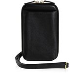 LASIEM Smartphone Operar mientras está dentro Smartphone Smartphone Teléfono móvil Smartphone Bolso de hombro Bandolera, Bolsa, Pochette, Mujer  Manos libres negro