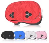 Funda protectora frontal de silicona mejorada 2025 para gafas de realidad virtual Meta Quest 3S negro