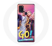 Coque Samsung Galaxy A21S Poursuis Tes Rêves Mía Cáceres et Juanma Portolesi Go! Vive a tu manera