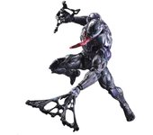 Figura móvil pintada en PVC de Venom de Kai de MARVEL UNIVERSE VARIANT PLAY ARTS