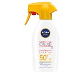 Br Nivea Sensitive F50 Pistola 270 Antialergias Solares
