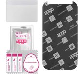 apgo MATTE Hybrid protective glass compatible with LG K30, flexible nano glass, great replacement for tempered glass, scratch-resistant, full glue