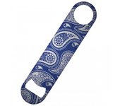 Abrebotellas Grindstore Blue Paisley Bar Blade One Size azul