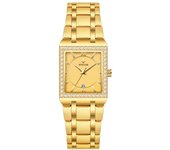 Relojes WWOOR Negocios de moda Cuarzo Movimiento impermeable Relojes de mujer