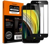 Szkło Hartowane Spigen Glass Fc 2-Pack Iphone 7 / 8 / Se 2020 / 2022 Black