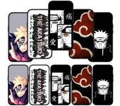Funda para Samsung Galaxy S24 S23 iPhone 16 15 14 Xiaomi Redmi Note 13 12 11 10Plus 9 Pro Max X XR, funda para teléfono con diseño de Akatsuki Itachi Naruto OPPO Huawei for Samsung Galaxy A7 2018 aero