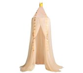 Cubierta de red para cama, encantador, transparente, fácil instalación, dosel para cama para niños, dosel para cama de princesa, decoración para habitación de niñas, cortina para cama infantil, decoración del hogar rojo rosa