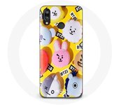 Coque pour Huawei P20 Lite BTS Bangtan Sonyeondan BT21 Tata Chimmy Cooky Rj Shooky Koya Mang Et Van
