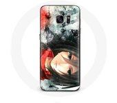 Coque pour Samsung Galaxy S6 Edge Mikasa Ackerman Attaque des Titans Anime