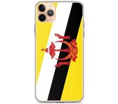 Coque iPhone - Brunei - Drapeau - Souple - Multicolore - Compatible iPhone 11 Pro Max