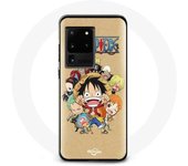 Coque pour Samsung Galaxy S20 Ultra One piece Manga Equipage du Chapeau de Paille