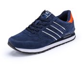 TUINANLE Zapatos planos con cordones Zapatillas de deporte con punta redonda Zapatos deportivos transpirables de malla para caminar para hombre 38 negro