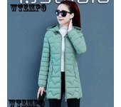 WTEMPO Ropa acolchada de algodón para mujer Abrigos gruesos de longitud media Chaqueta de invierno Ropa de invierno para madres Chaquetas acolchadas Parka cálida 4XL