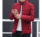Nuevo Abrigo de invierno para hombre, Parka informal gruesa, prendas de vestir ajustadas, abrigo impermeable L