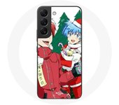 Coque pour Samsung Galaxy S21 FE Karma et Nagisa Assassination Classroom Anime Christmas day